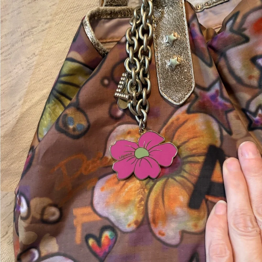 Vintage Lesportsac Graffiti Spray Paint - Picture 4 of 13